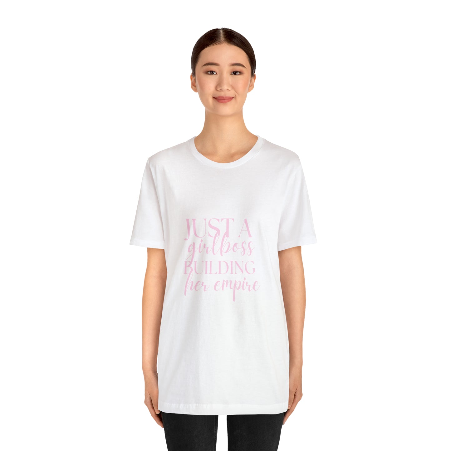 Girlboss shirt, Just a girlboss building her empire tee, Bossbabe sweater, entrepreneur Unisex shirt, vacation shirt, best friend