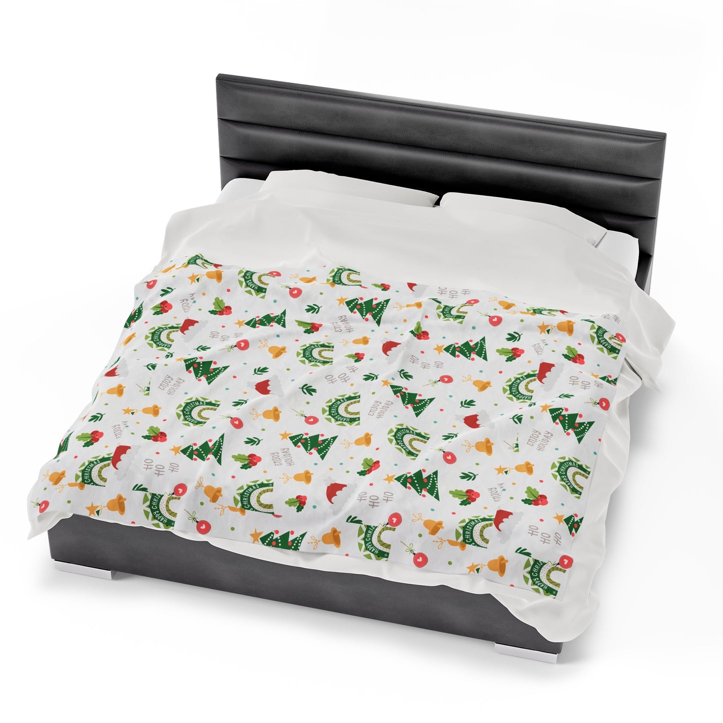 Christmas Blanket holiday blanket christmas movie watching blanket Merry christmas  blanket Velveteen Plush Blanket