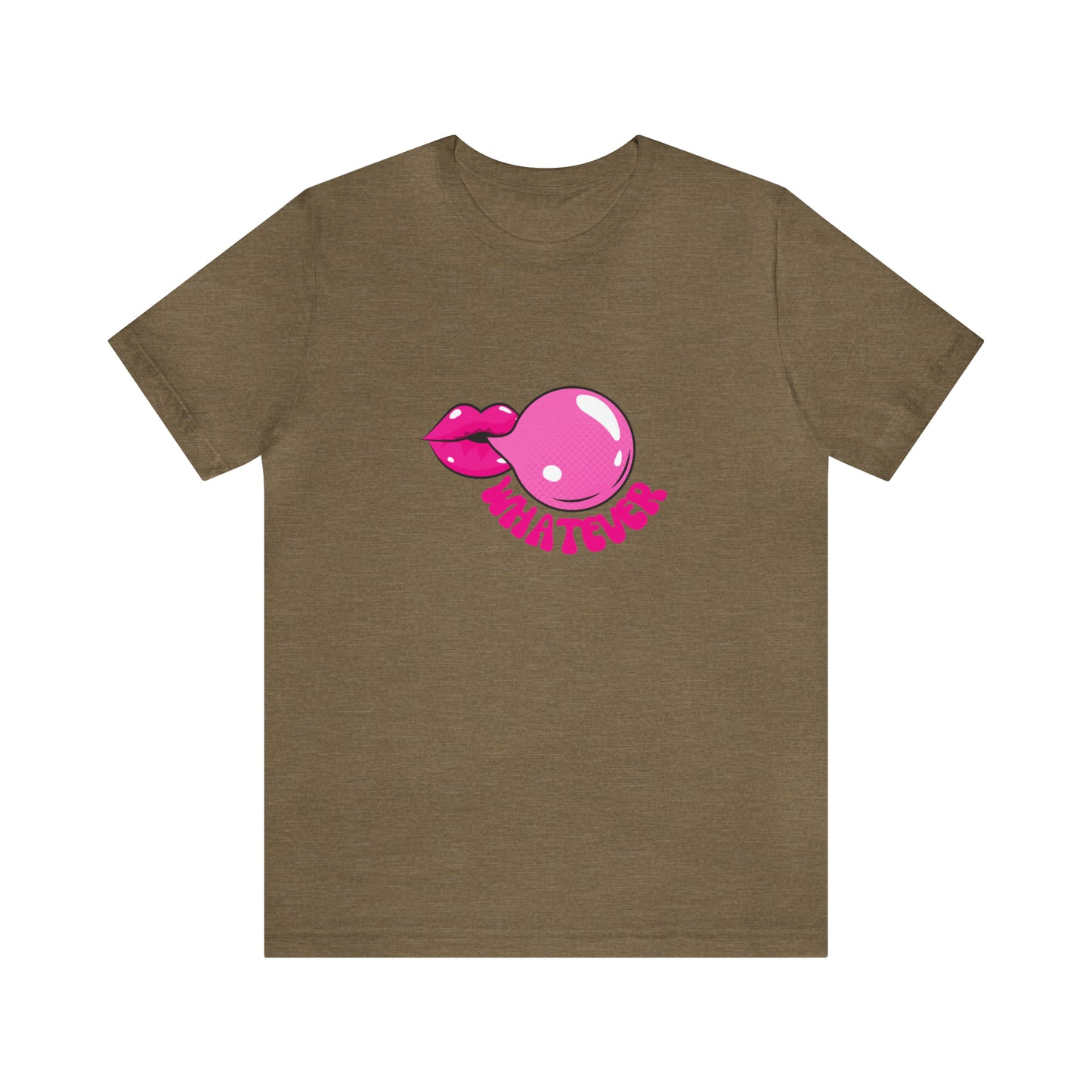 Whatever bubblegum T-Shirt Aesthetic Shirt Trendy Shirt Shirt With Words On Back Positive Gift for him Gift for her boho shirt hippie soul