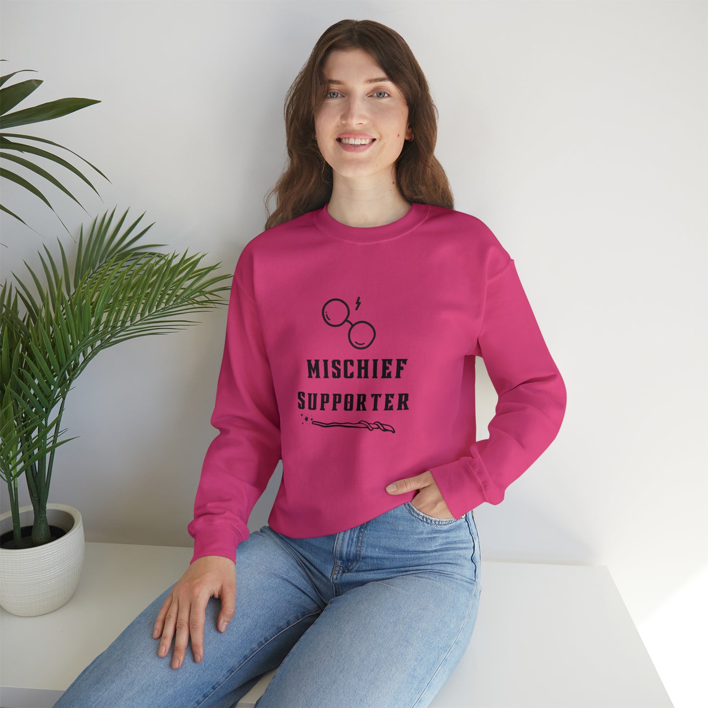 Mischief Manager Hogwarts Alumni sweatshirt, Universal Studios Shirts, wizard House School Merry Christmas gift for her gift for him sweater
