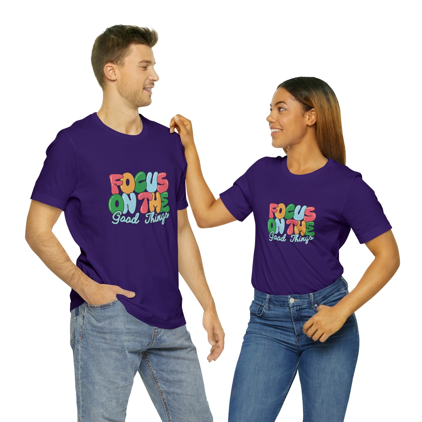 Focus on the good things shirt positive vibes shirt good vibes tee yogawear zen clothes bohemian top Women's Christmas gift for her for him