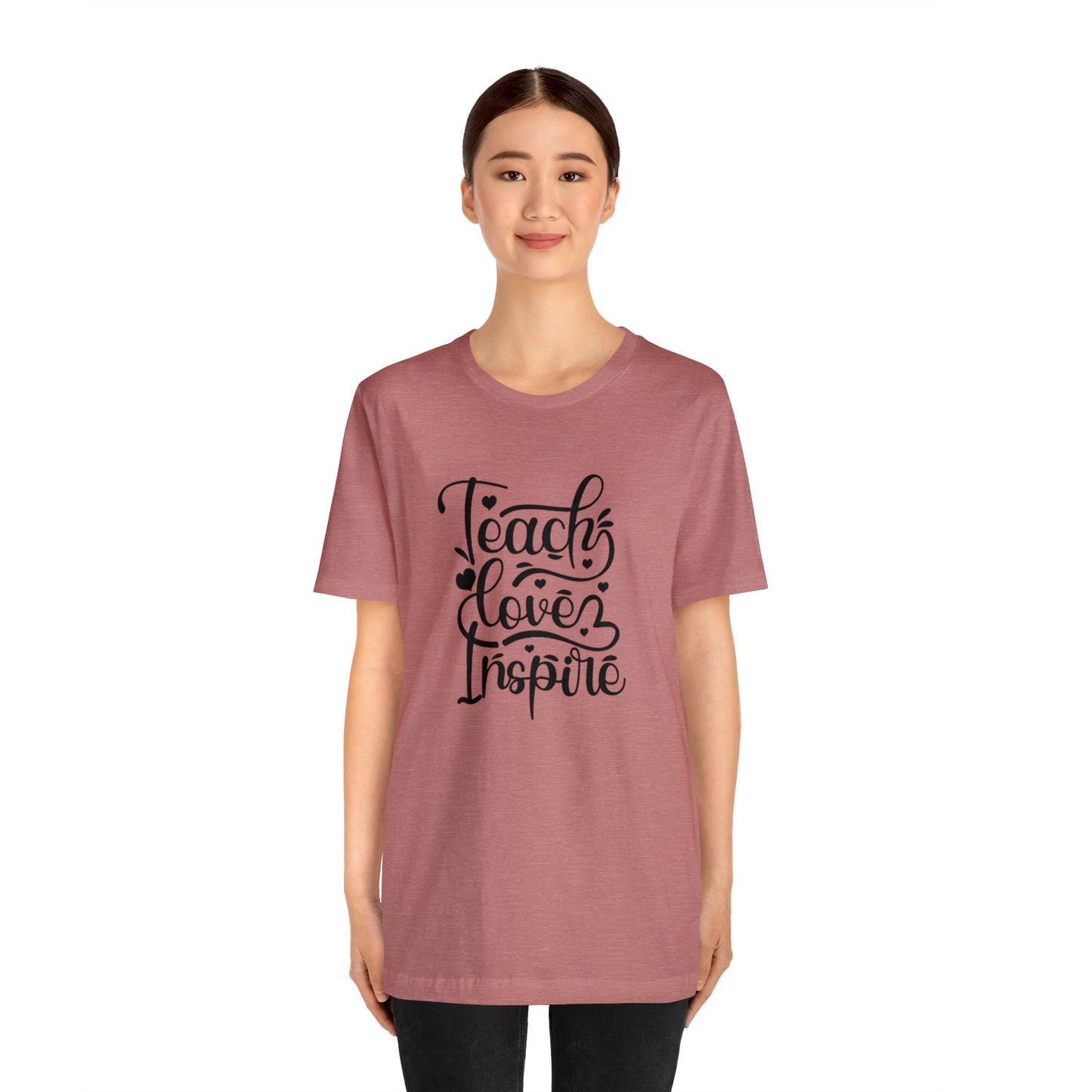 Teach love inspire T-shirt, Teacher mode Shirt, Homeschooling sweatshirt,teacher mom shirt, hoodie teacher shirt Boss lady shirt
