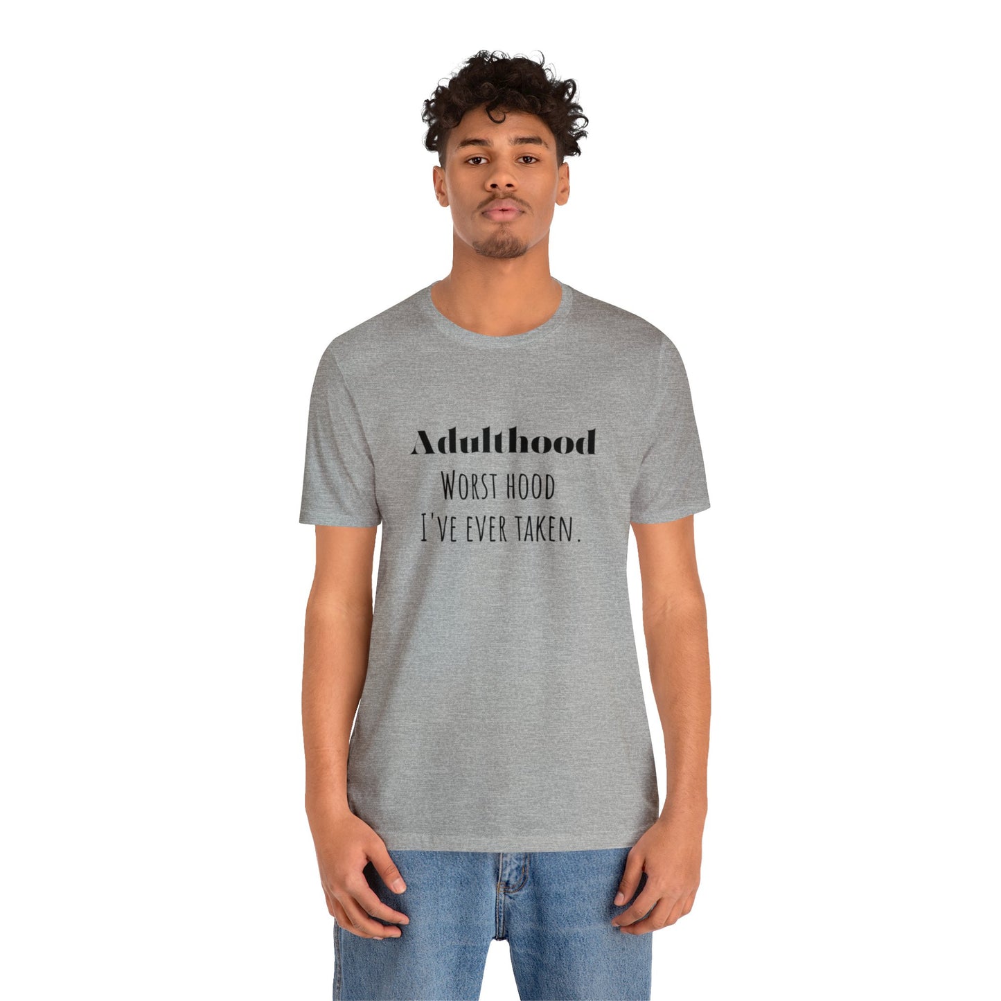 Adulthood shirt funny adulting shirt funny gift for her gift for him  shirt Unisex Tee Retro  T-Shirt best friend vacation shirt beach