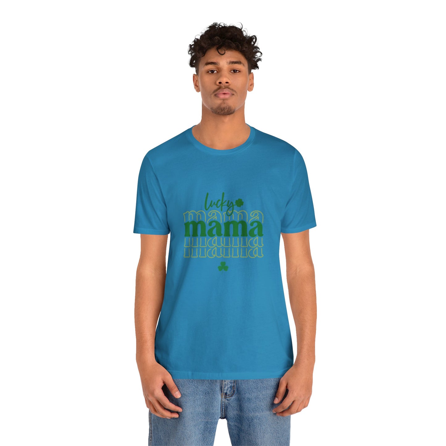 Lucky mama shirt Irish luck shirt st Patrick's day gift Unisex Tee choose happy Retro Shirt Retro T-Shirt best friend vacation shirt beach