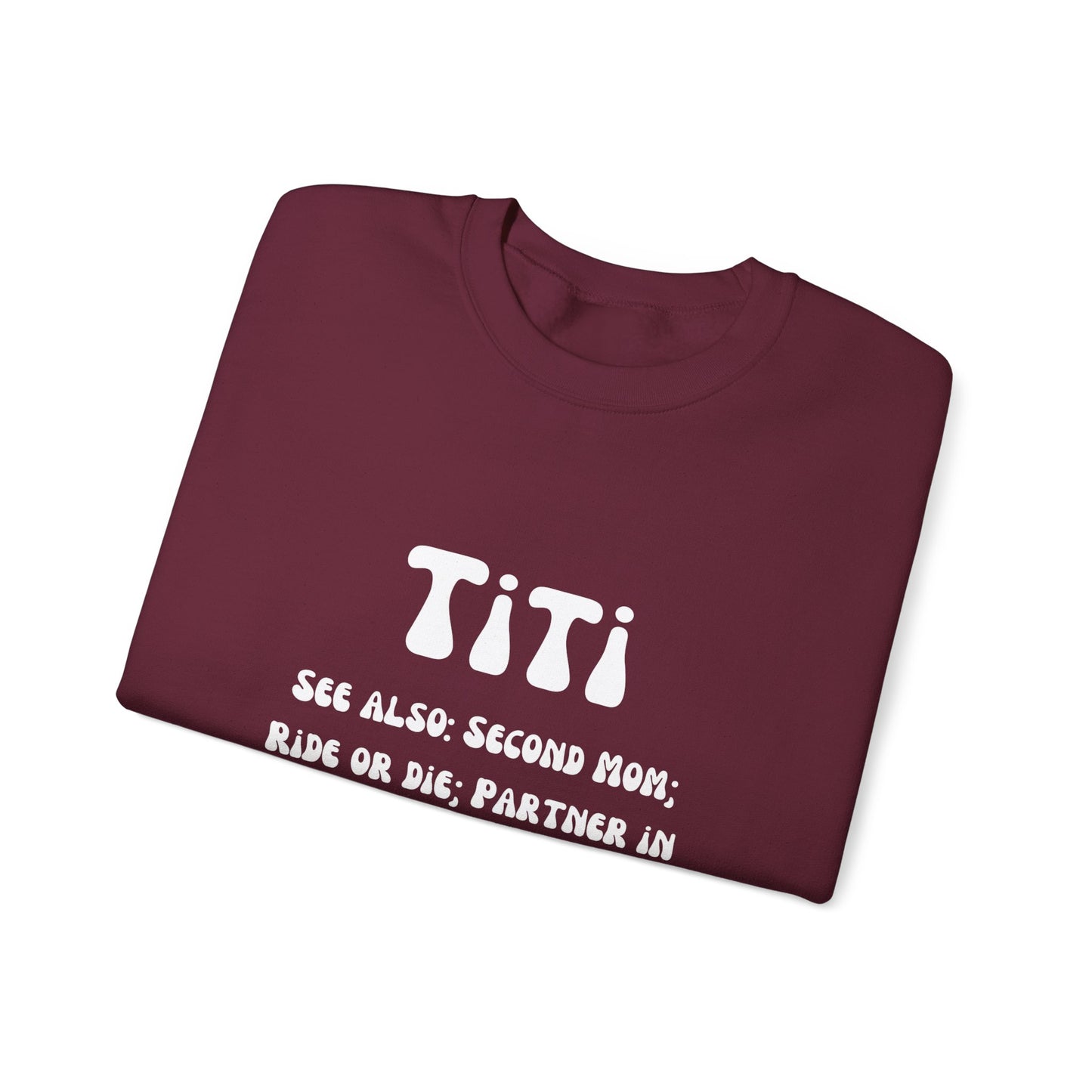 Titi sweater Auntie sweater second mom gift sister love bestie sweater gift for her Mother's day sweater Valentine's sweater gift for him