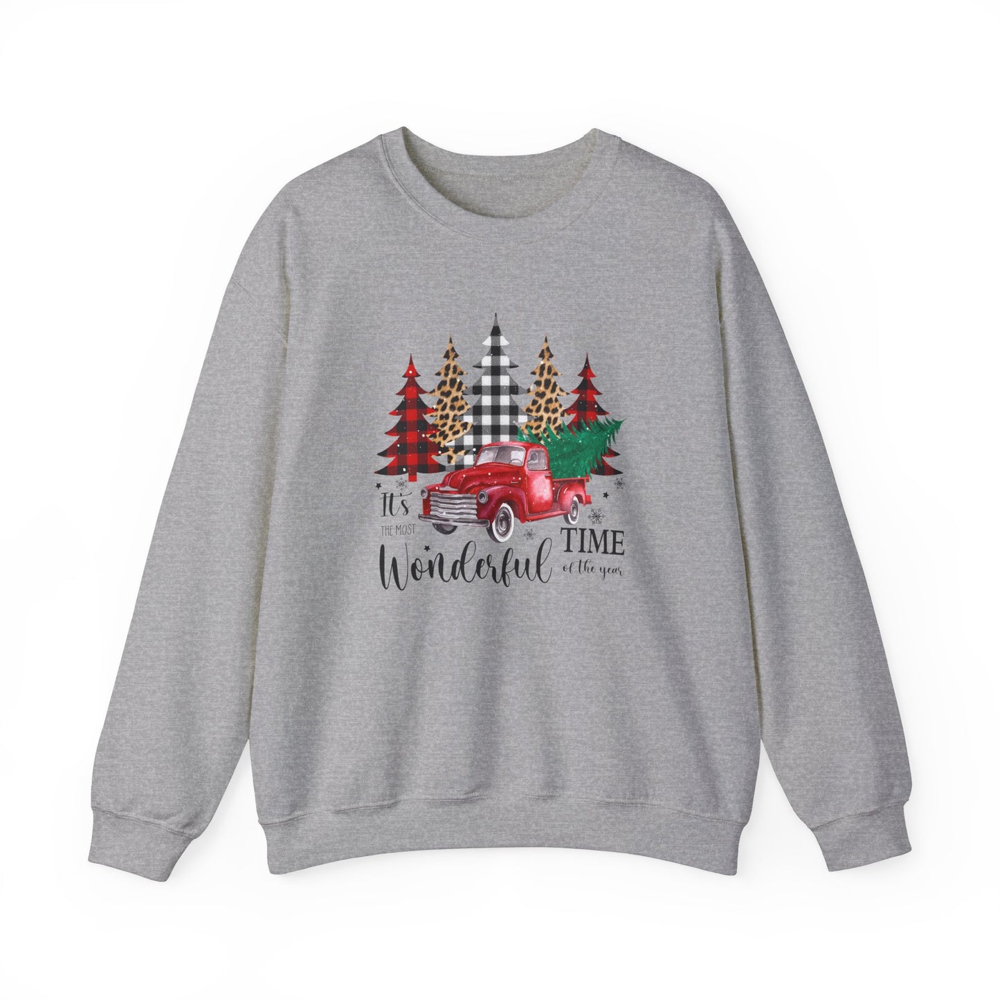 Christmas sweater it's the most wonderful time of the year Christmas sweater Merry Christmas sweatshirt Bright Christmas gift for her