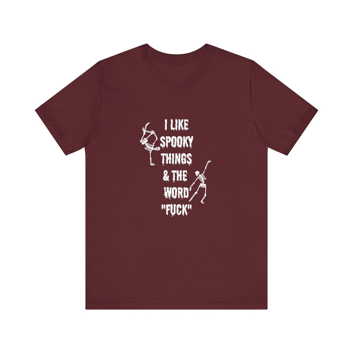 Halloween Shirt funny Halloween spooky things and the word fuck shirt spooky shirt shirt wizard Halloween shirt  bestie Halloween Christmas