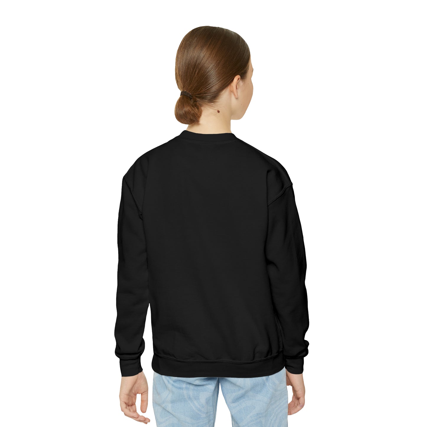 First day of school sweater second grade shirt elementary school style Youth Crewneck Sweatshirt