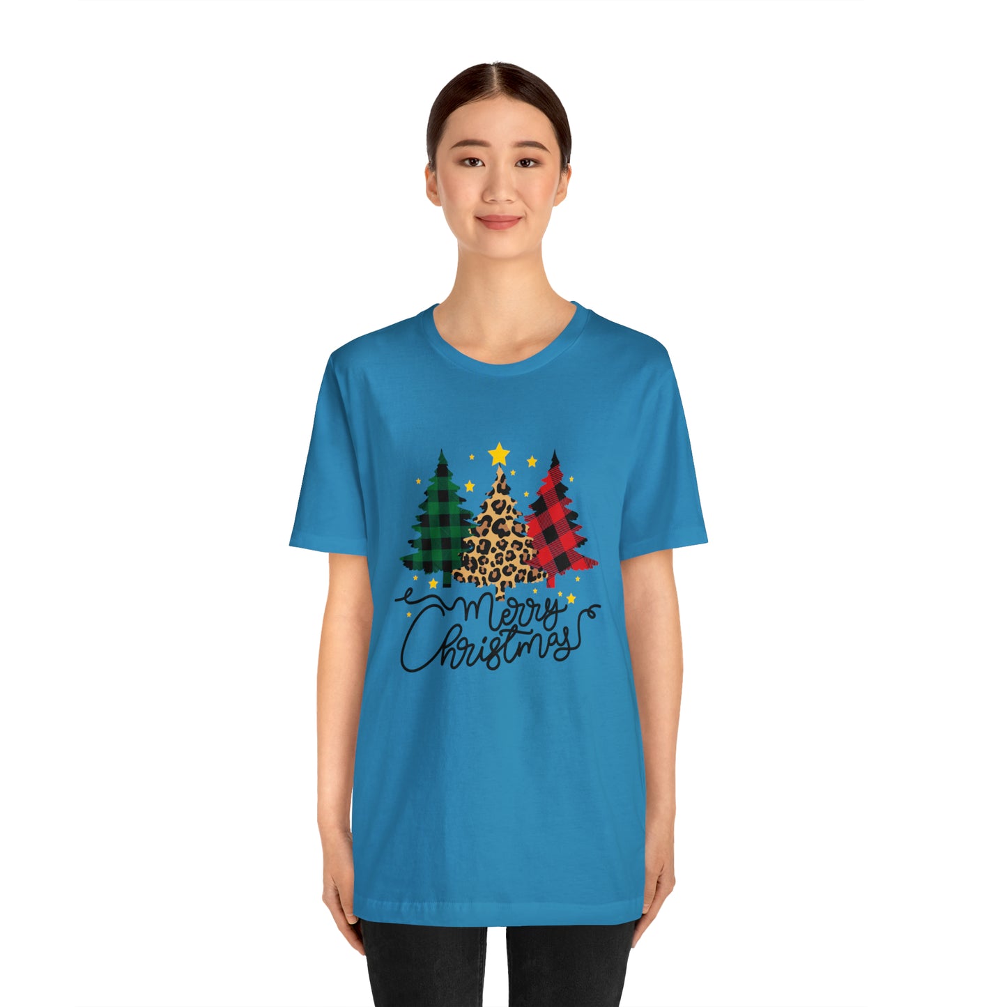 Festive AF shirt Pink Merry Bright Christmas Tshirt for Women Men Christmas Shirt Sweater Holiday Christmas gift for her gift for him Plaid