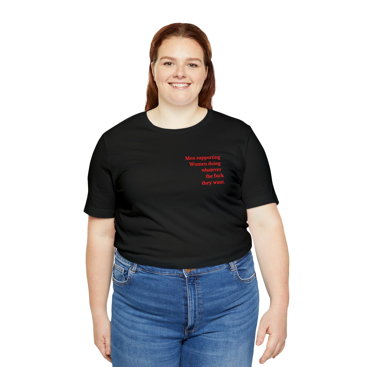 Men supporting women shirt gift for him Christmas gift Party