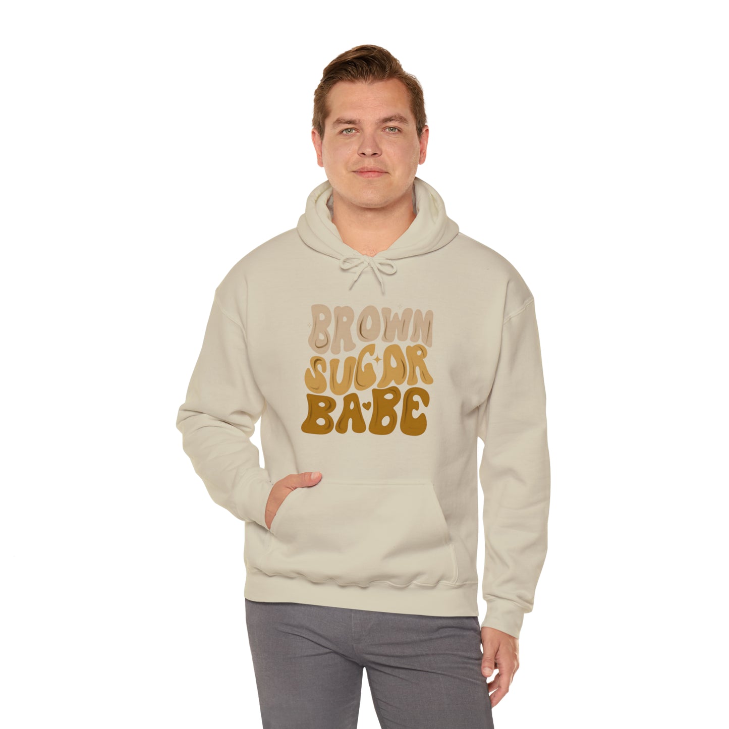 Brown sugar babe hoodie, gift for her, best friend gift, birthday vacation, Unisex Heavy Blend Hooded Sweatshirt