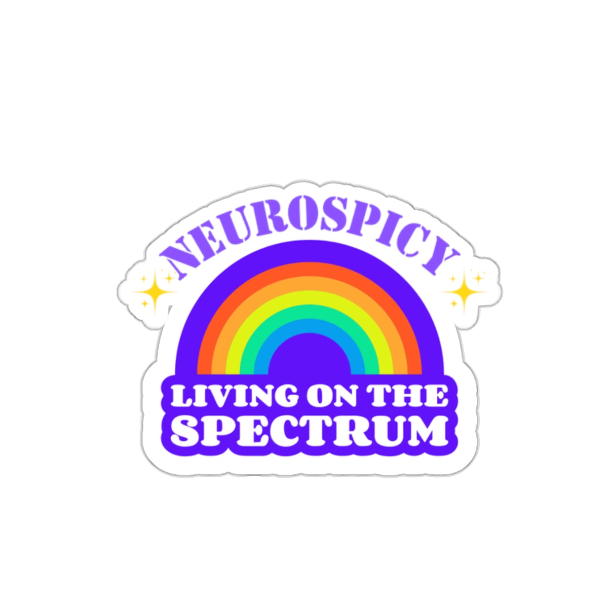 Neurospicy sticker autism sticker Neurodivergent sticker bestie gift for her bestfriend gift Kiss-CutSticker my last fuck sticker