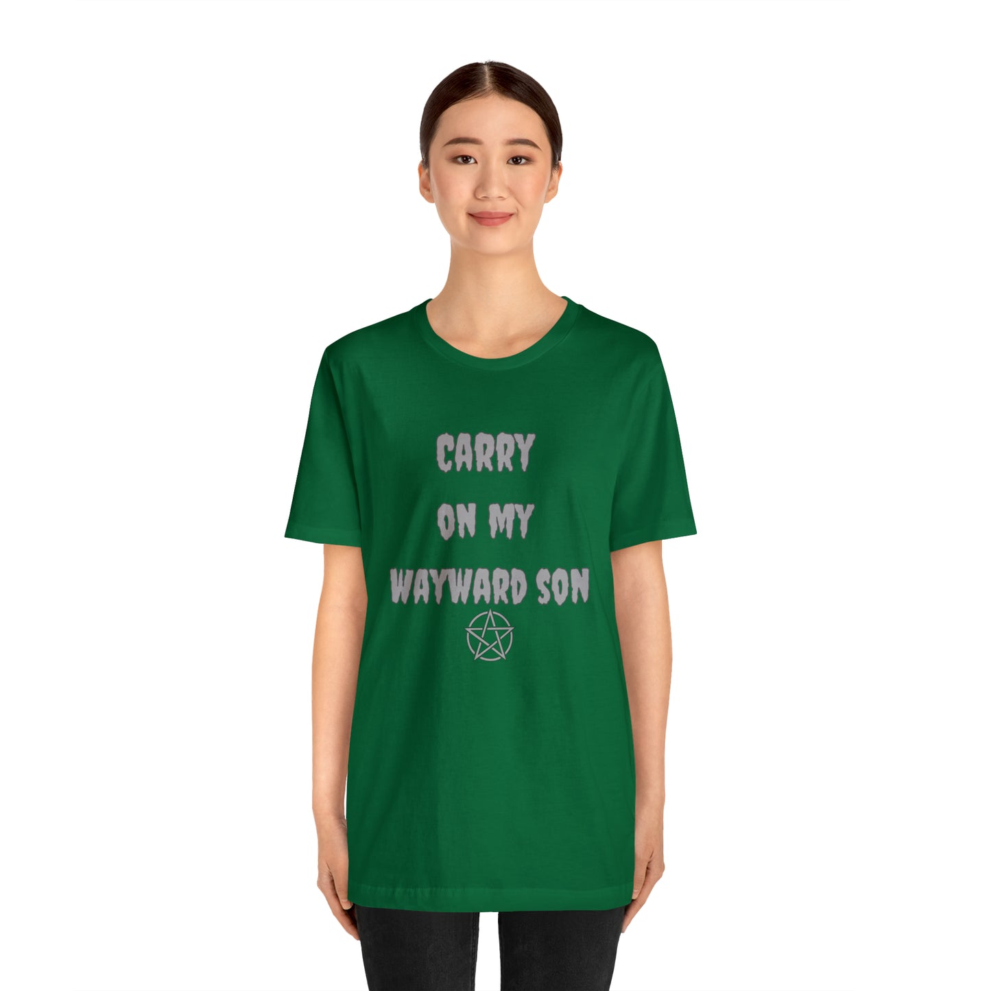Supernatural shirts Carry on my wayward son gift shirts, Father's day gifts,gift for Dad vacation shirt, best friend, Christmas gift