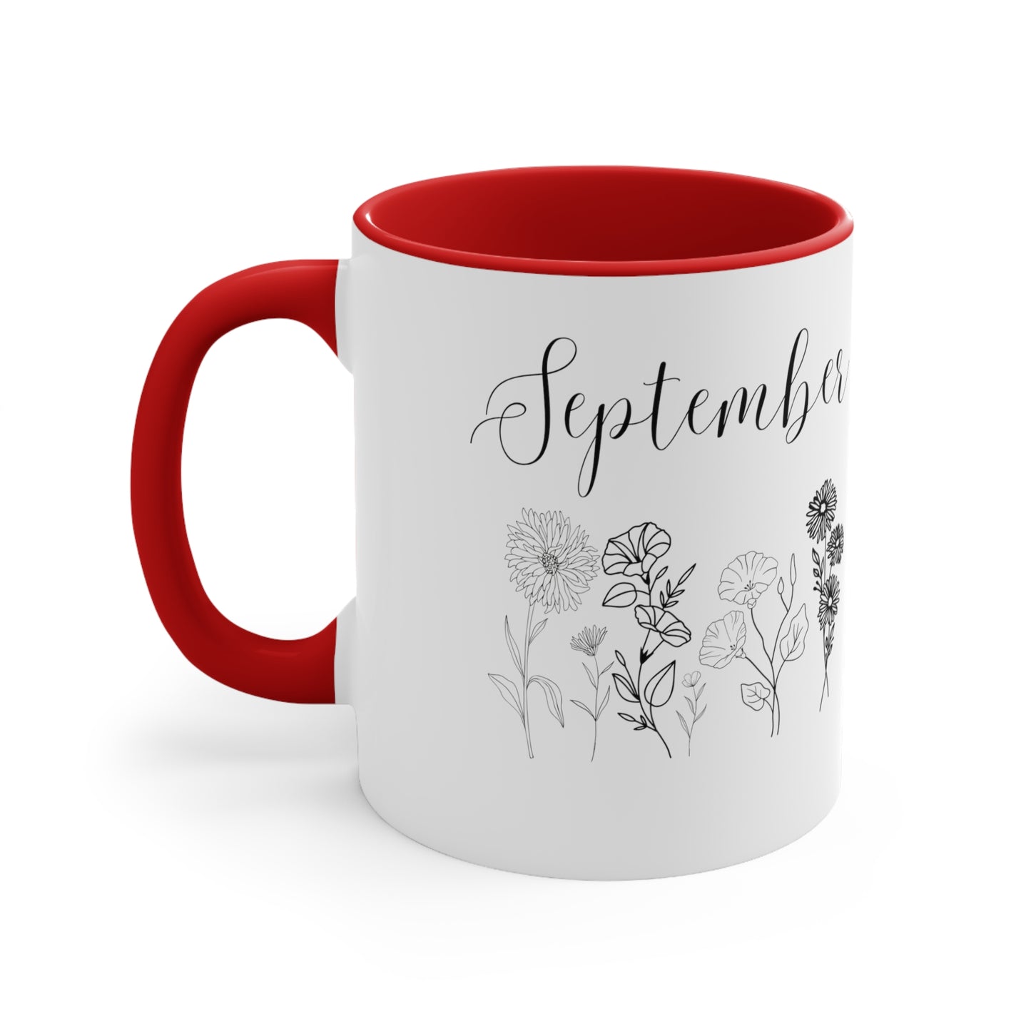 Birthday Month mug September birthday month gift coffee mug gift for best friend gift for her tea gift for her gift for him 11oz