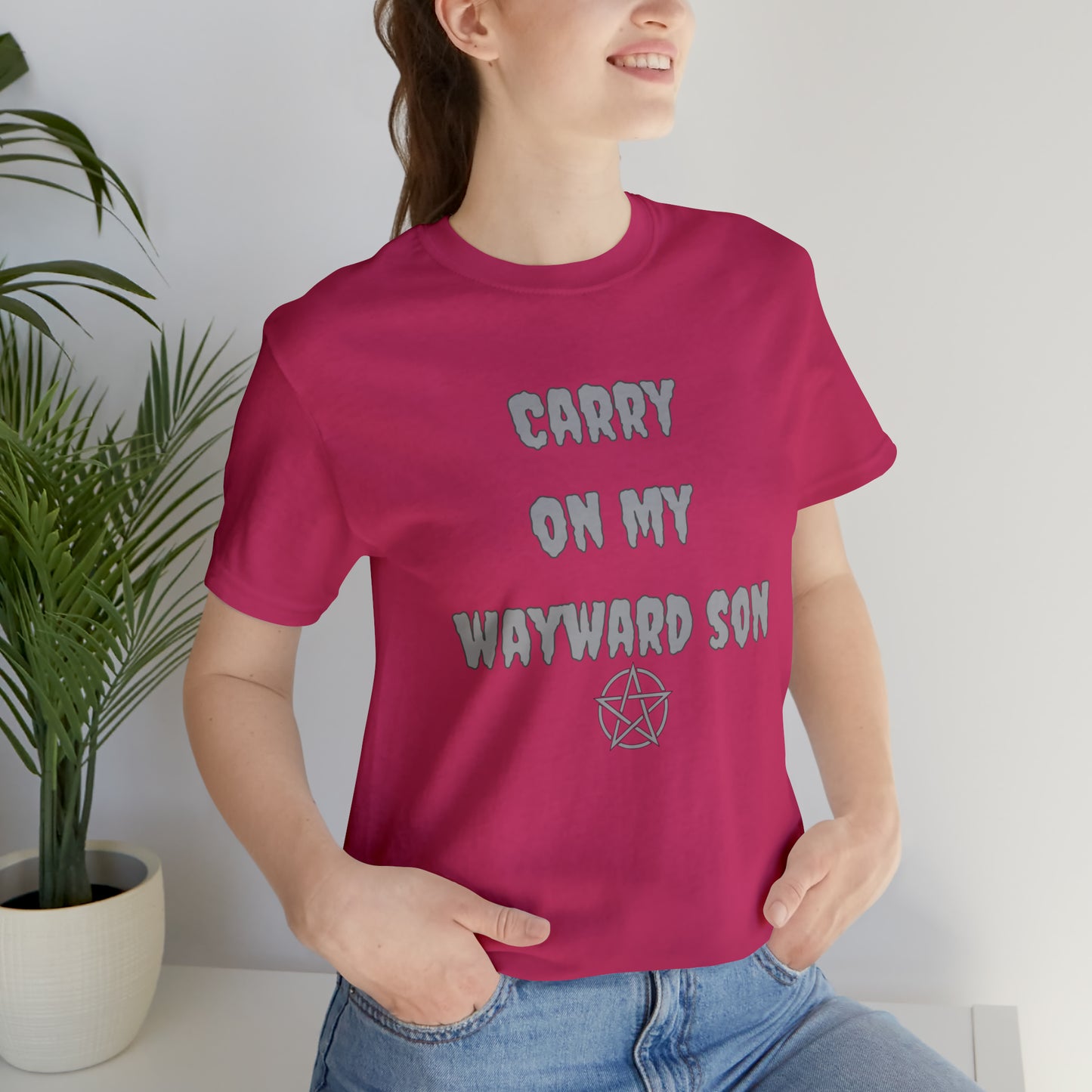 Supernatural shirts Carry on my wayward son gift shirts, Father's day gifts,gift for Dad vacation shirt, best friend, Christmas gift