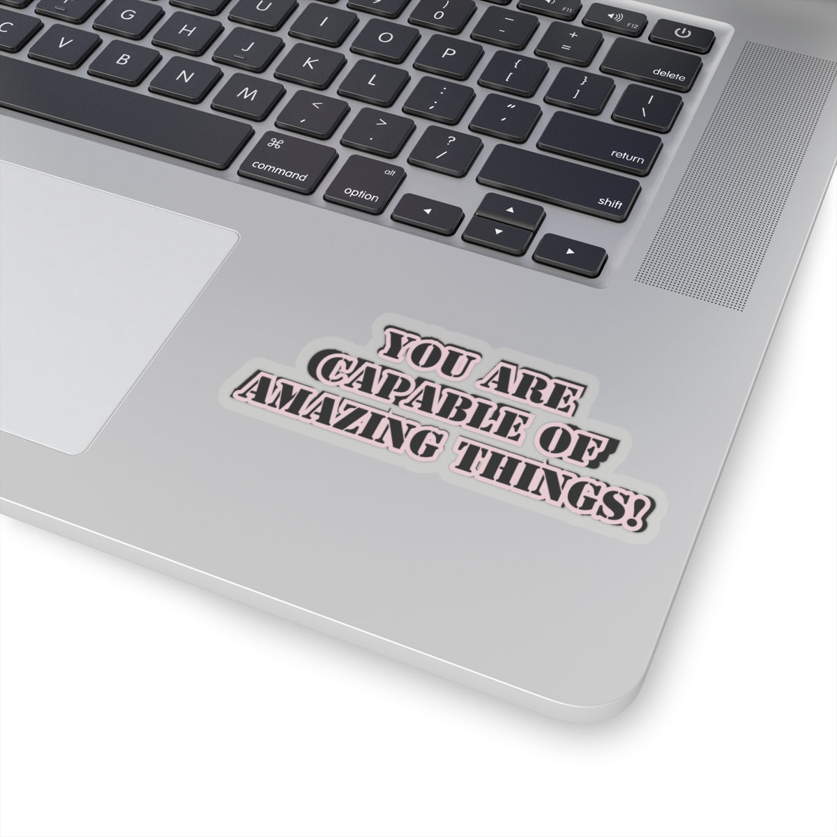 You are capable of amazing things sticker Being you is your power sticker Motivationalsticker authenticself Motivating entrepreneur girlboss