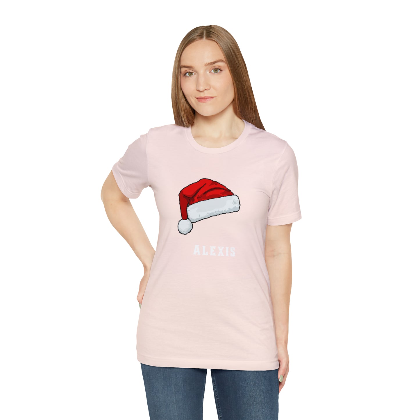 Matching Family Christmas Shirts, Santa claus Hat family tshirts Family Christmas Shirt, Matching Xmas Tees Custom Christmas T shirt photos