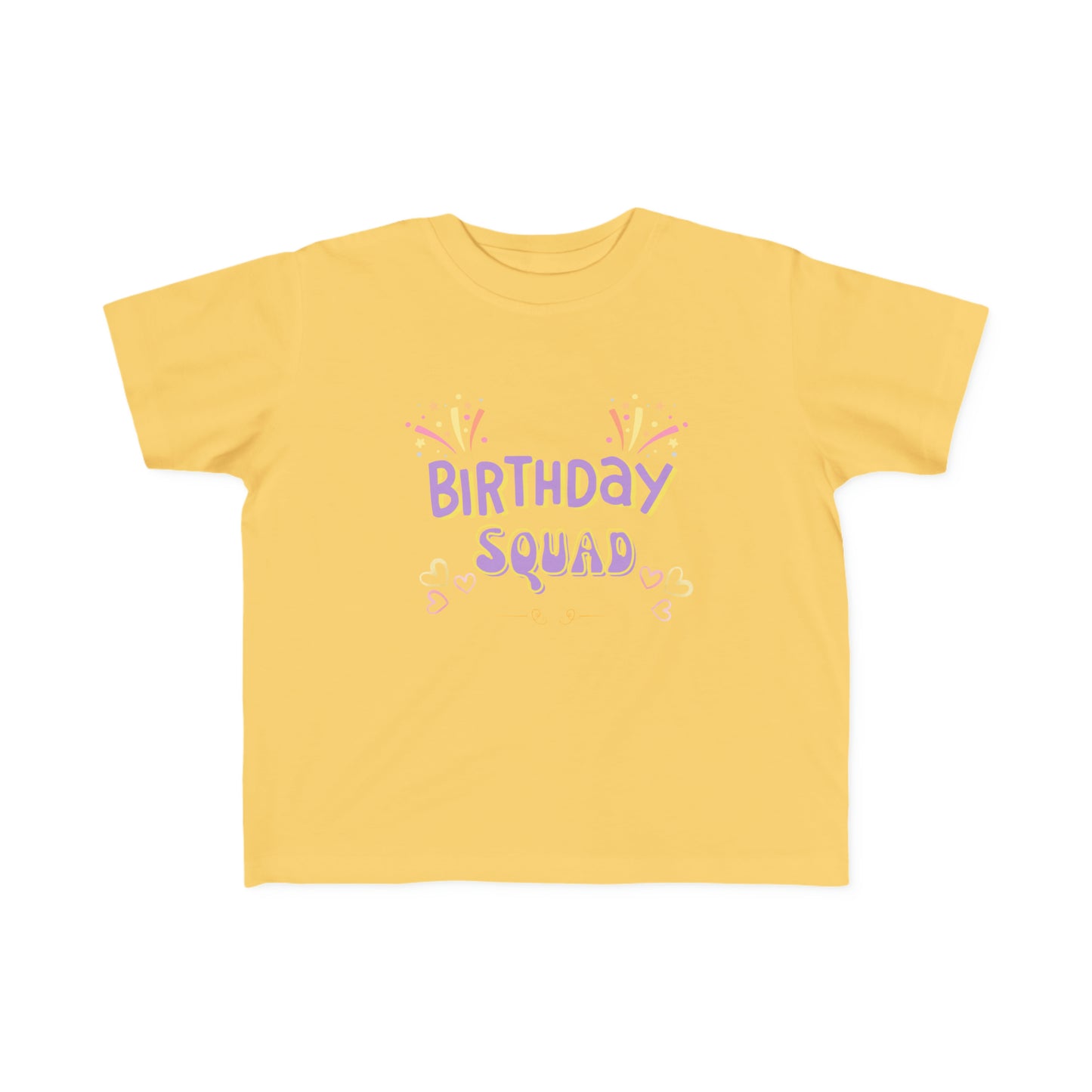 Birthday squad shirt toddler birthday shirts Birthday party Tshirt T-rex fun tee, Toddler's Fine Jersey Tee