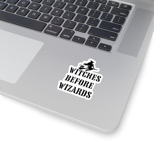 Witches before wizards stickers funny witch gift funny mom gift bestfriend gift Kiss-Cut Stickers Halloween stickers bearrainbow sticker
