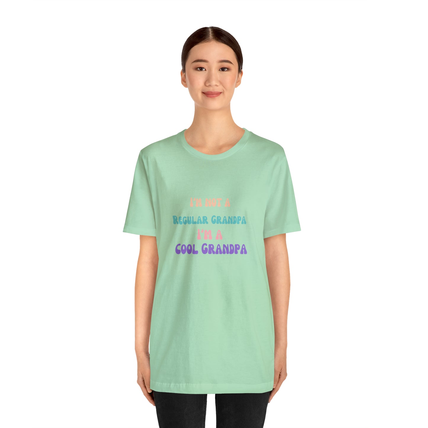 I'm a cool grandpa shirt gift for dad grandpa shirt