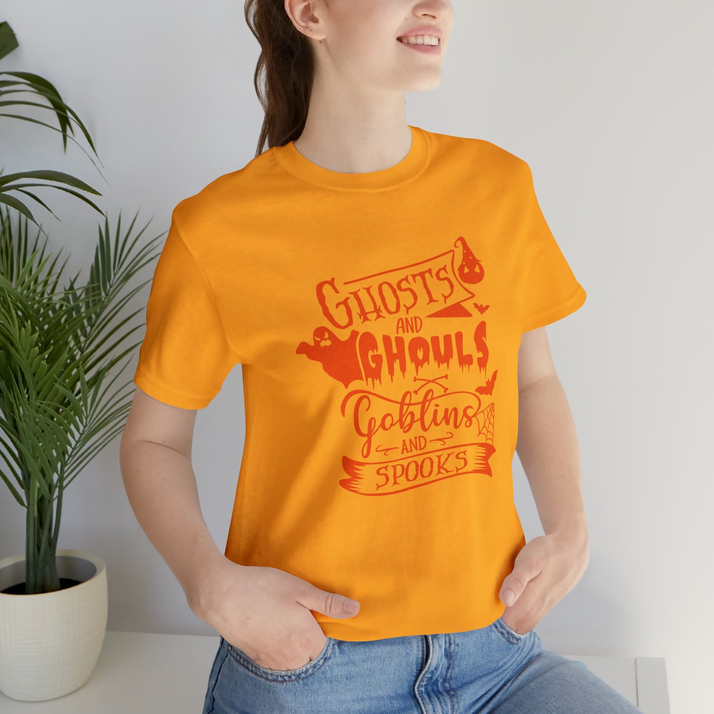 Spooky Halloween shirt, ghouls trick or treat ghost Halloween tshirt,Halloween Sweatshirt,Spooky Season T Shirt,Christmas gift