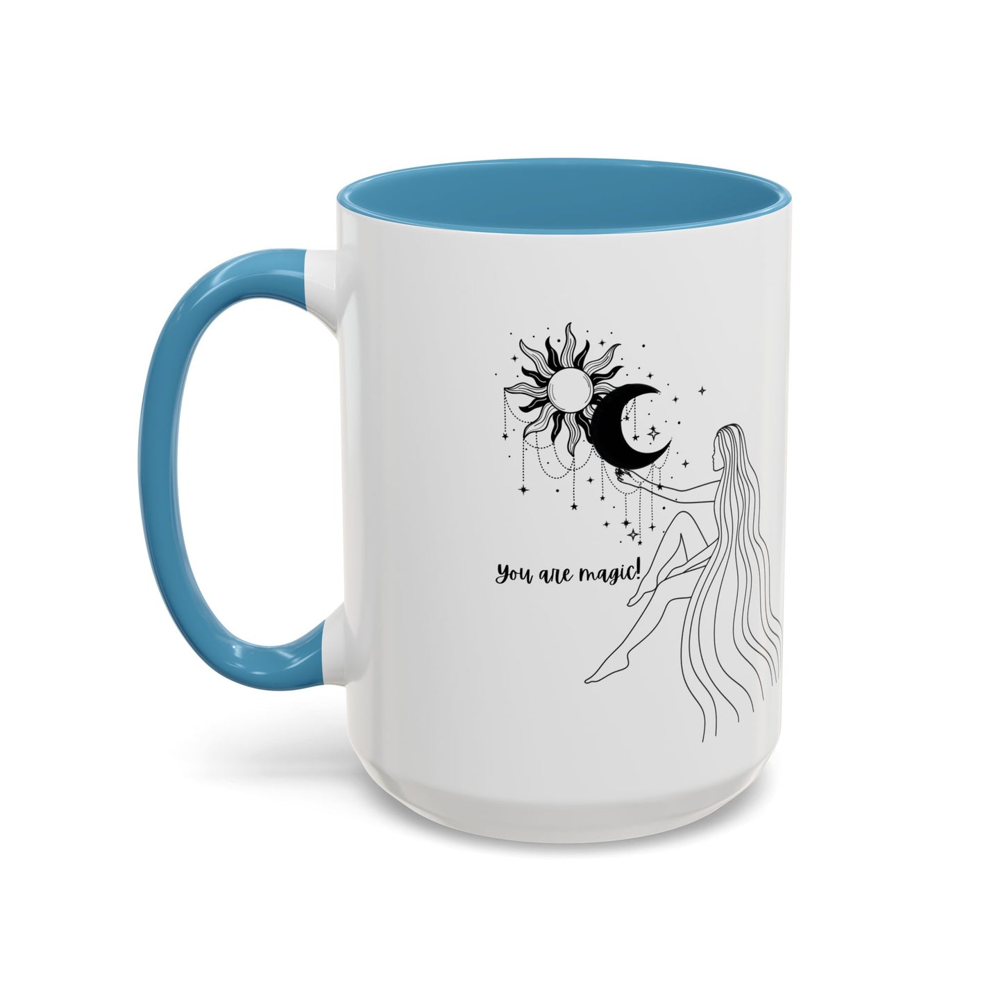 You are Magic mug coffee mug Spiritual gift moon mug witchy mug Goddess gift supervisor mug office bestie gift Boss Christmas gift for her