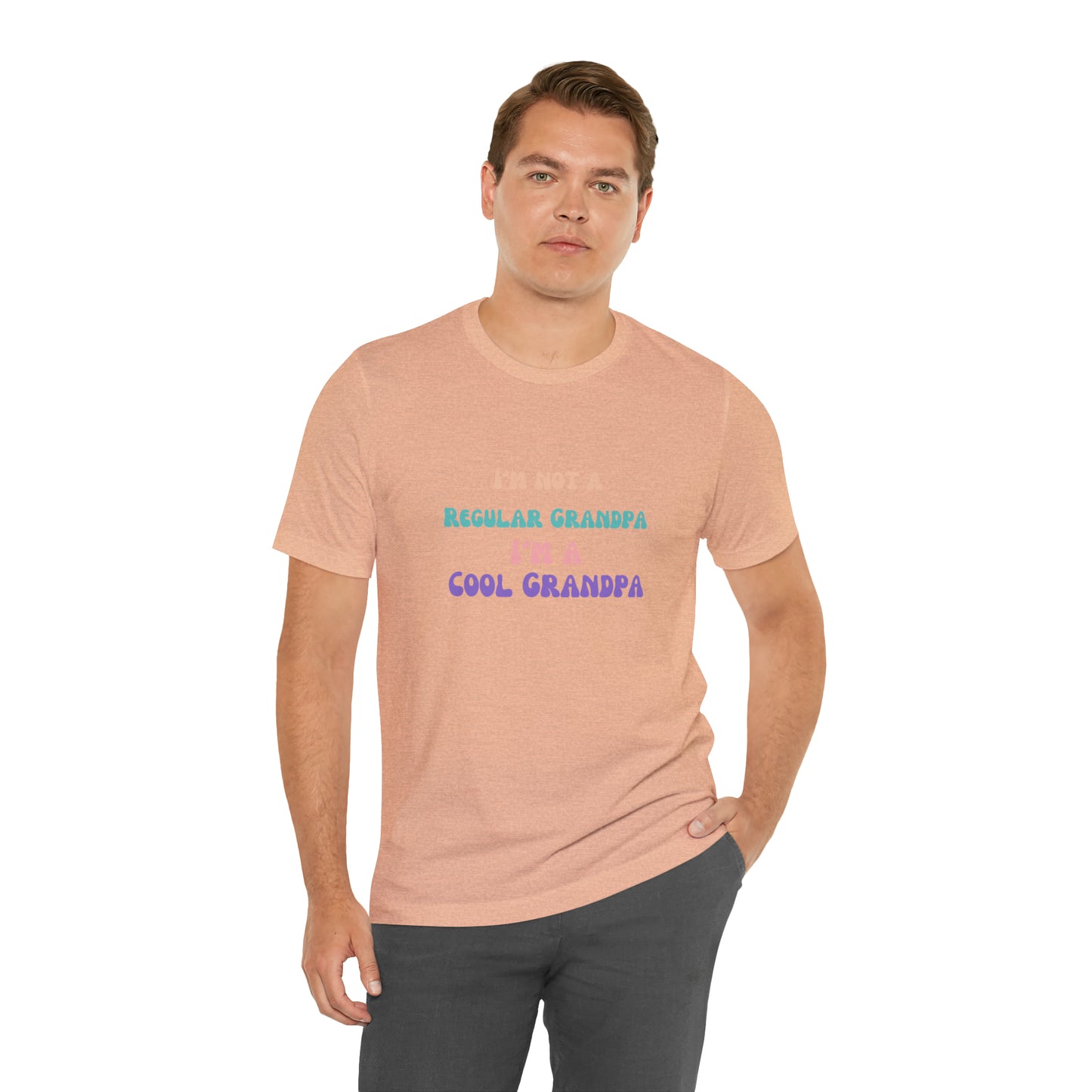 I'm a cool grandpa shirt gift for dad grandpa shirt