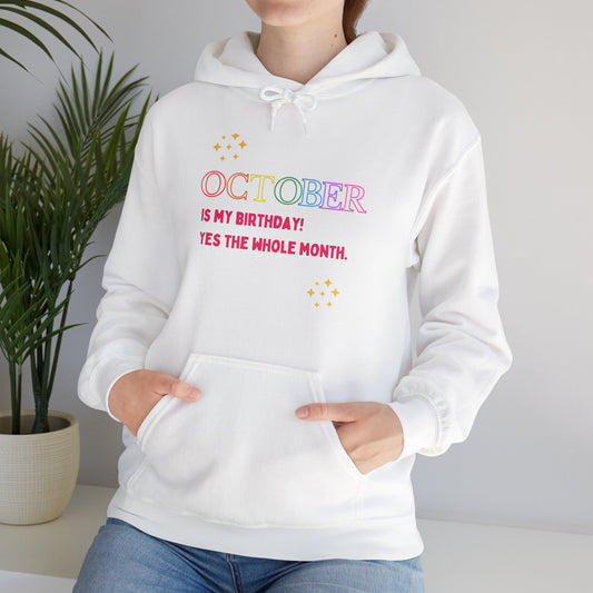 October birthday month sweater birthday sweater Christmas gifts Sweatshirt Gift for him Gift for Mom Gift
