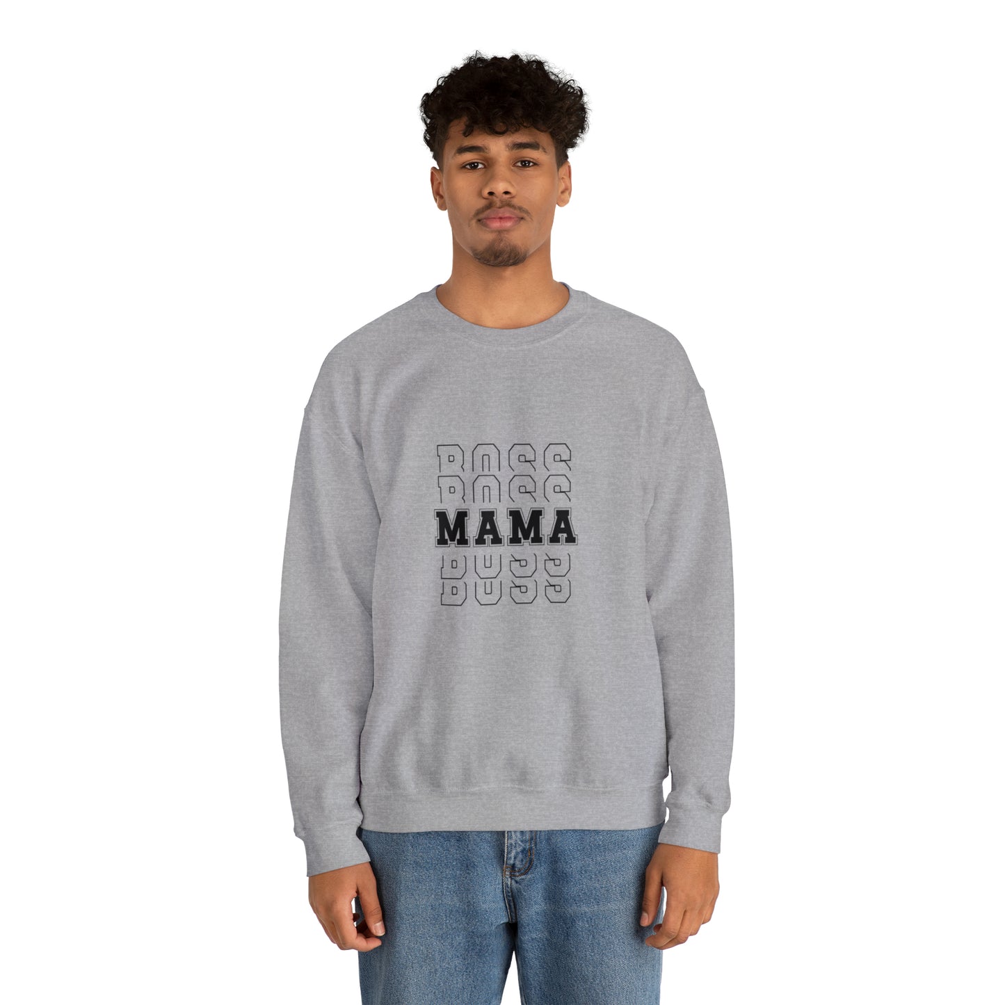 Boss Mama sweater, Gift for Mom, gift for wife, bridal party clothes, yoga wear for her, for him, Birthday gift for her,Galantine sweatshirt