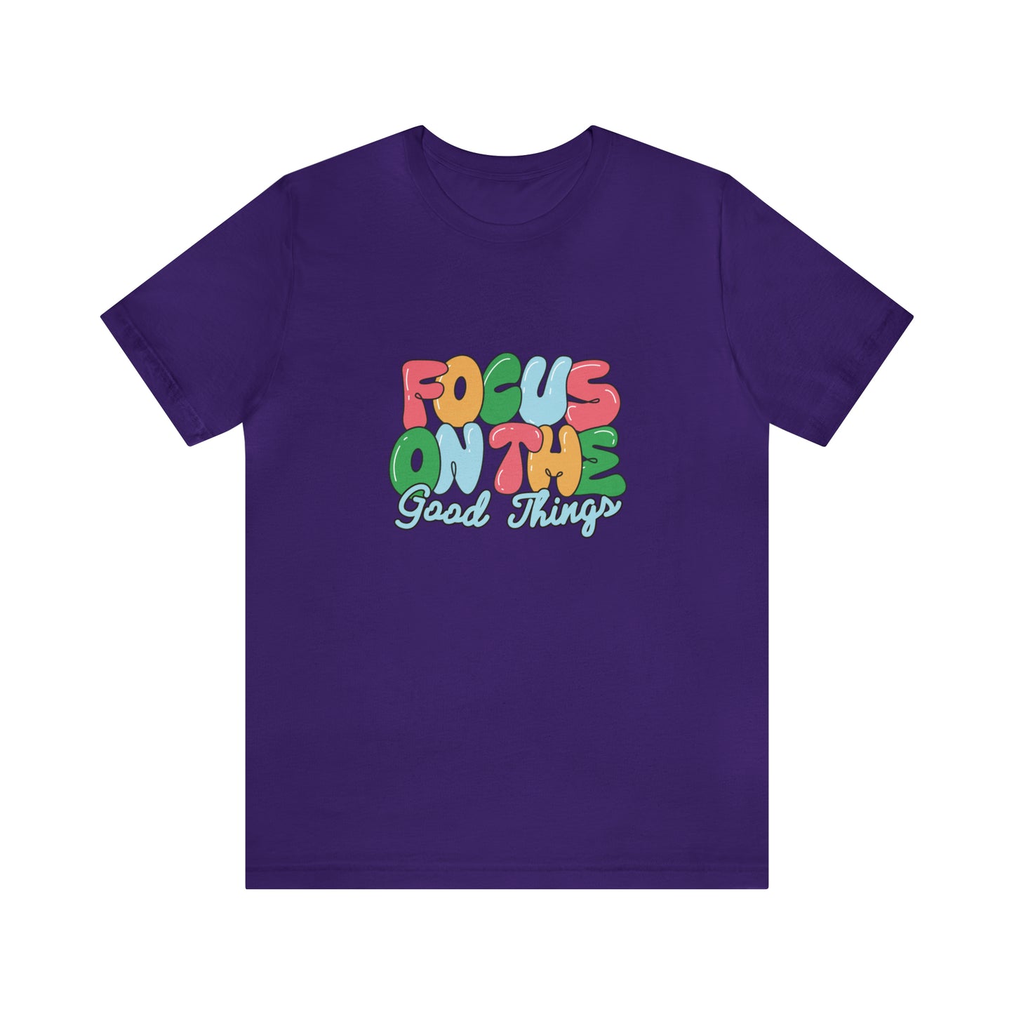 Focus on the good things shirt positive vibes shirt good vibes tee yogawear zen clothes bohemian top Women's Christmas gift for her for him