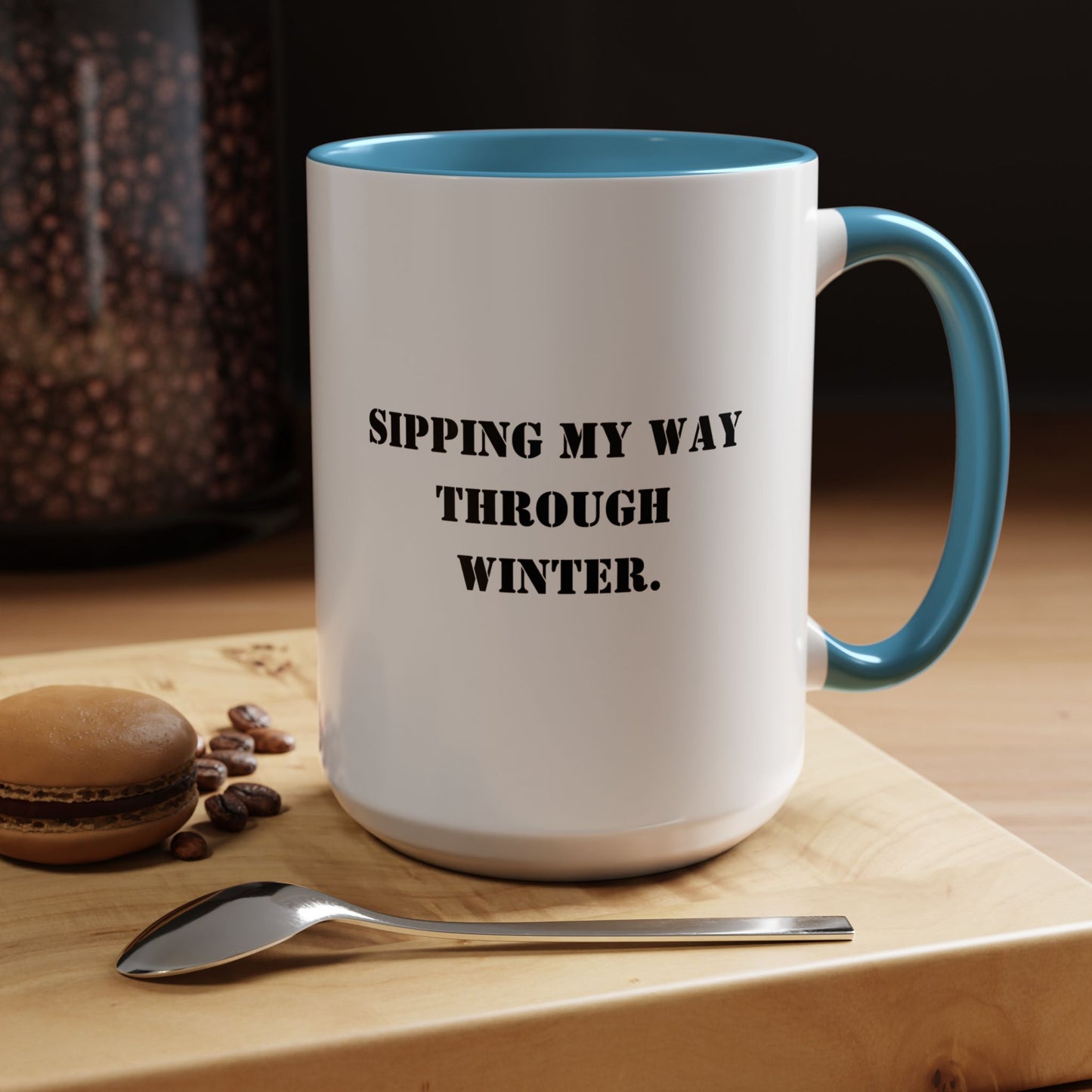 Winter mug hot cocoa season mug fun Coworker Gift funny Boss Gift Christmas Office Gift Work Mug Office Mug inspiration Mug coffee Gift