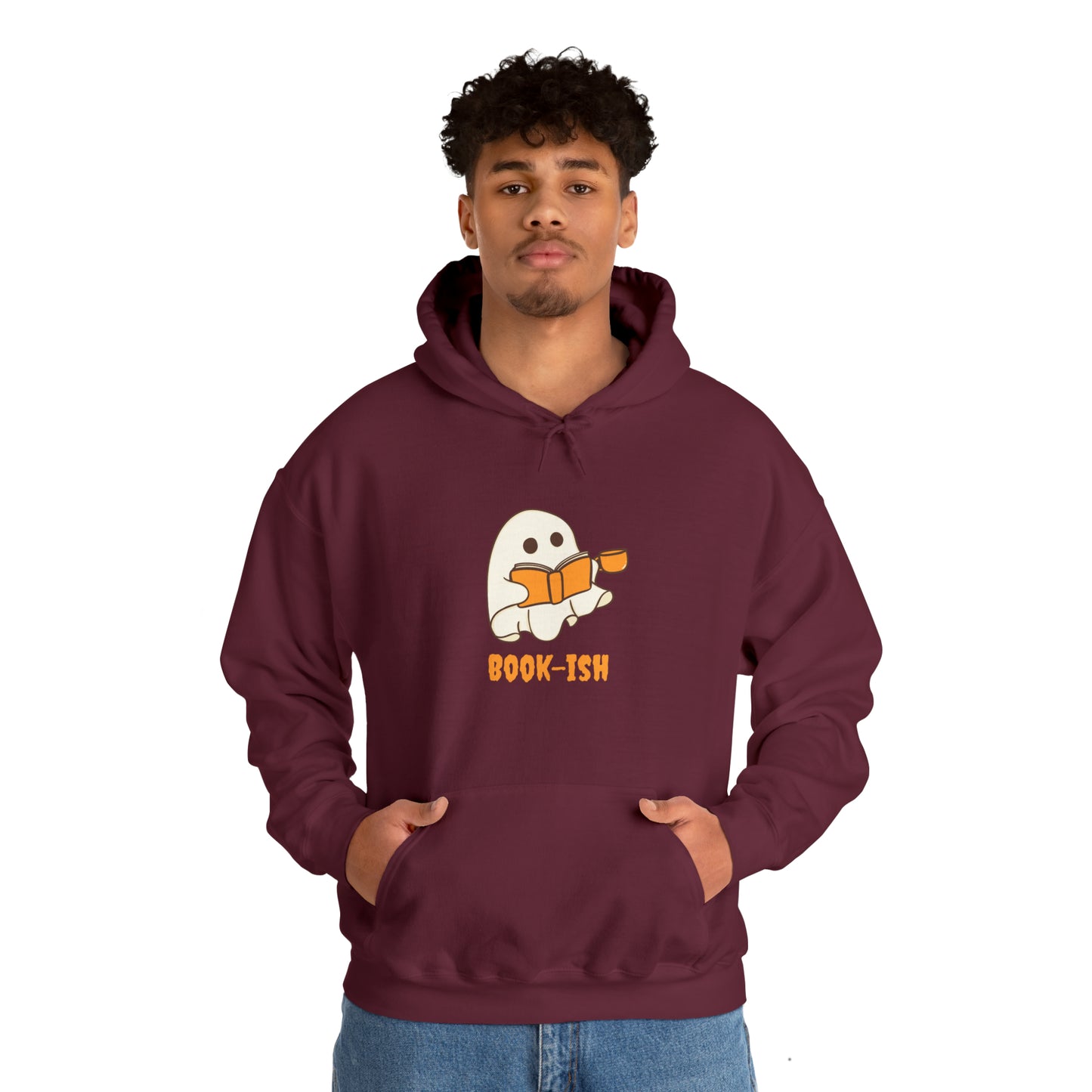 Spooky Halloween Sweatshirt Book lover Coffee lover shirt spooky Ghostface Shirt Funny Halloween Horror gift for him gift for her unisex