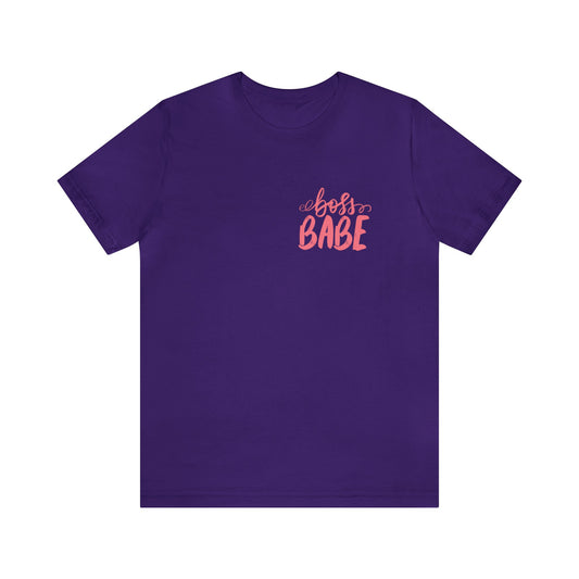 Boss Babe T-shirt, Girlboss shirt, Bossbabe attire, Galentine tshirt gift, Gift for mom, Christmas gift for her,Birthday gift for her