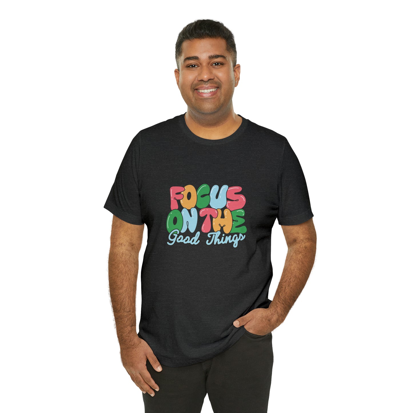 Focus on the good things shirt positive vibes shirt good vibes tee yogawear zen clothes bohemian top Women's Christmas gift for her for him