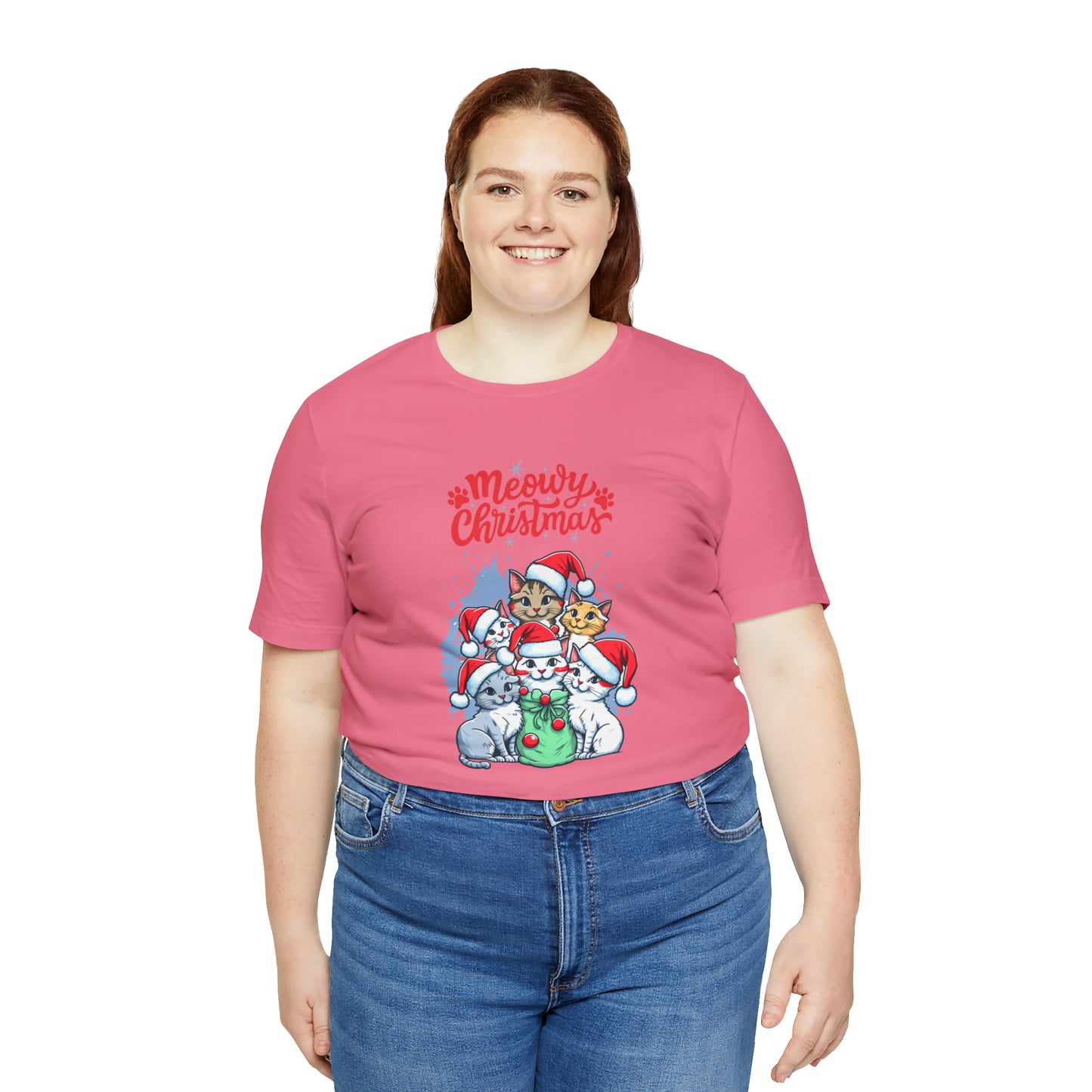 Cute Cat Christmas shirt funny dog Christmas tee Matching Family Christmas Shirt Family Christmas Shirt Matching Xmas Tees Custom