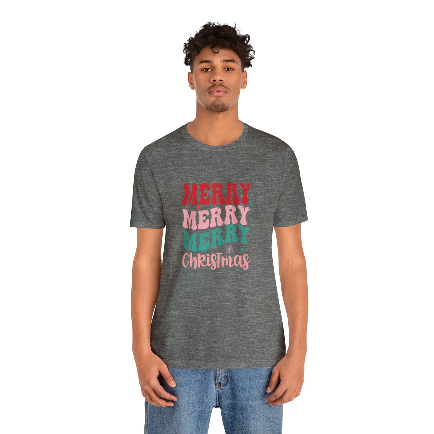 Merry Merry Christmas shirt Christmas gift for her Matching Family Christmas Shirts Family Christmas Shirt Matching Xmas Tees Christmas Tee