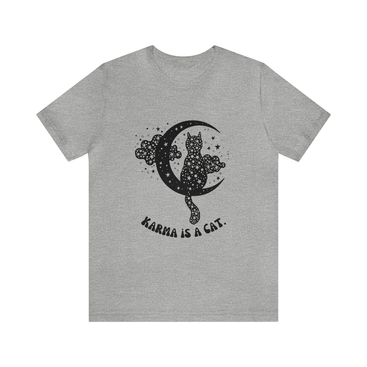 Karma is a cat shirt Cat lover tshirt book lover shirt Taylor witchy cat Shirt Halloween Cat Gift for Cat Lover Gift for Cat lover shirt
