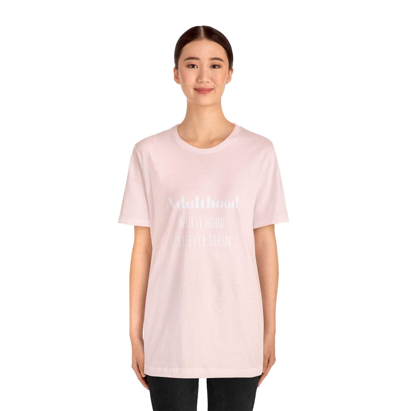 Adulthood shirt funny adulting shirt funny gift for her gift for him  shirt Unisex Tee Retro  T-Shirt best friend vacation shirt beach