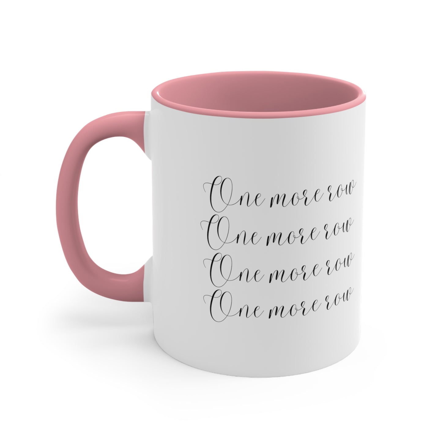 Yarn mug Crochet lover gift yarn lover gift knitting gift one more row gift coffee lover gift tea gift for her gift for him Coffee Mug 11oz