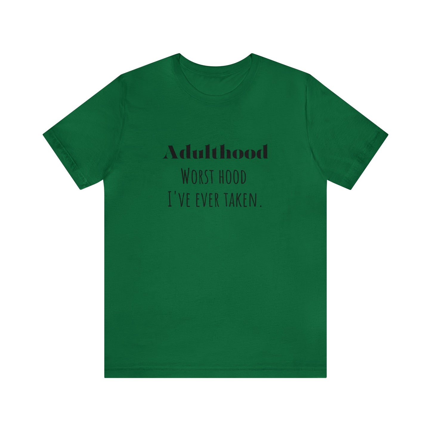 Adulthood shirt funny adulting shirt funny gift for her gift for him  shirt Unisex Tee Retro  T-Shirt best friend vacation shirt beach