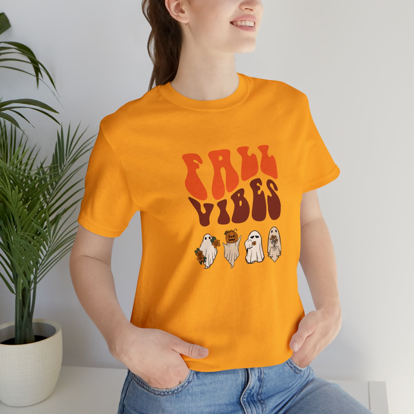 Fall Vibes Spooky season shirt Vintage Halloween T shirt Halloween Sweater Retro Halloween Sweater Christmas gift pumpkin season shirt