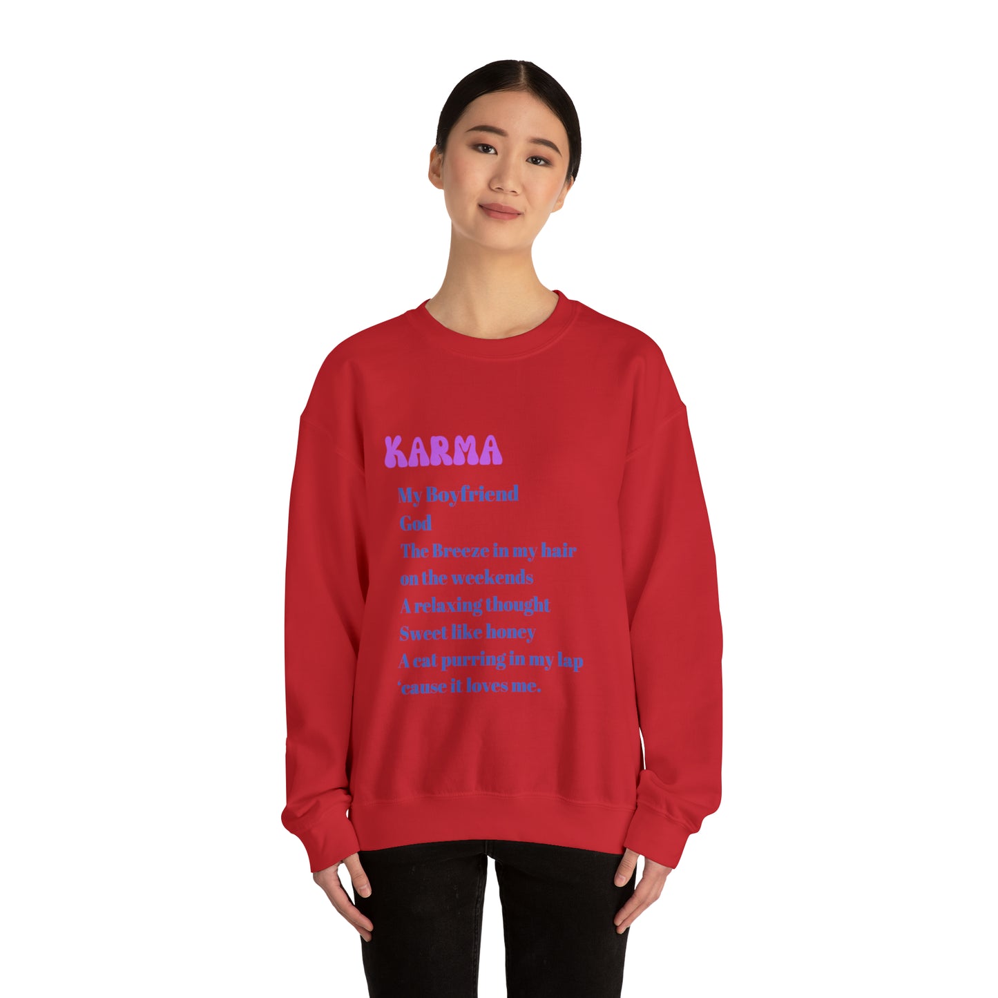 Karma sweater Taylor's Version Sweatshirt swiftie shirt Era Tour sweater best friend gift Womens Sweatshirt concert merch Tee christmas gift