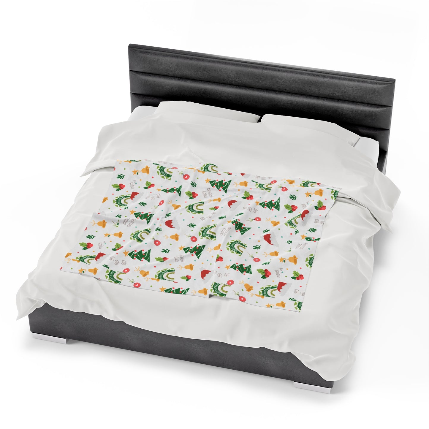 Christmas Blanket holiday blanket christmas movie watching blanket Merry christmas  blanket Velveteen Plush Blanket
