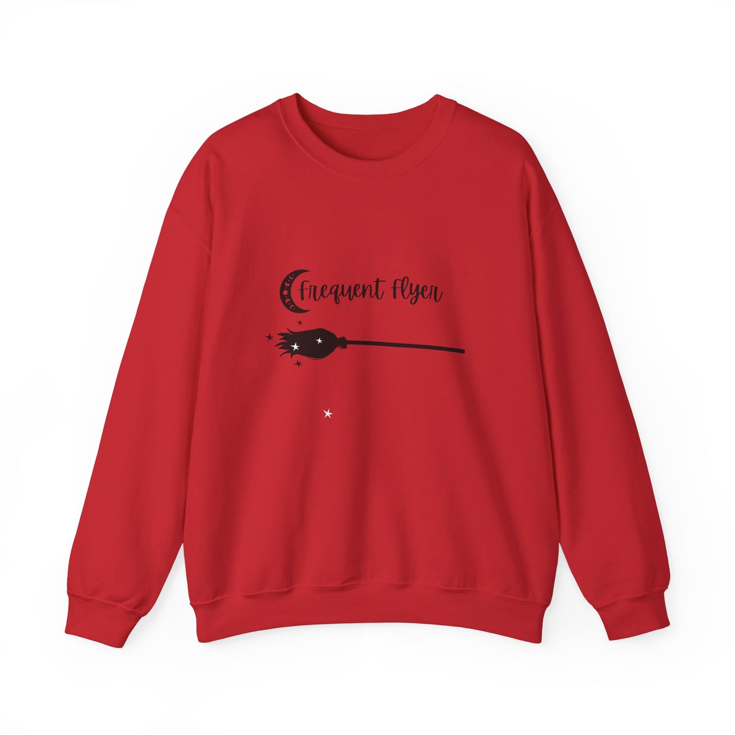 Frequent Flyer sweater Witchy sweatshirt Wicked Halloween sweater Witches broom shirt wizard HalloweenSweatshirt Halloween Sweater Christmas