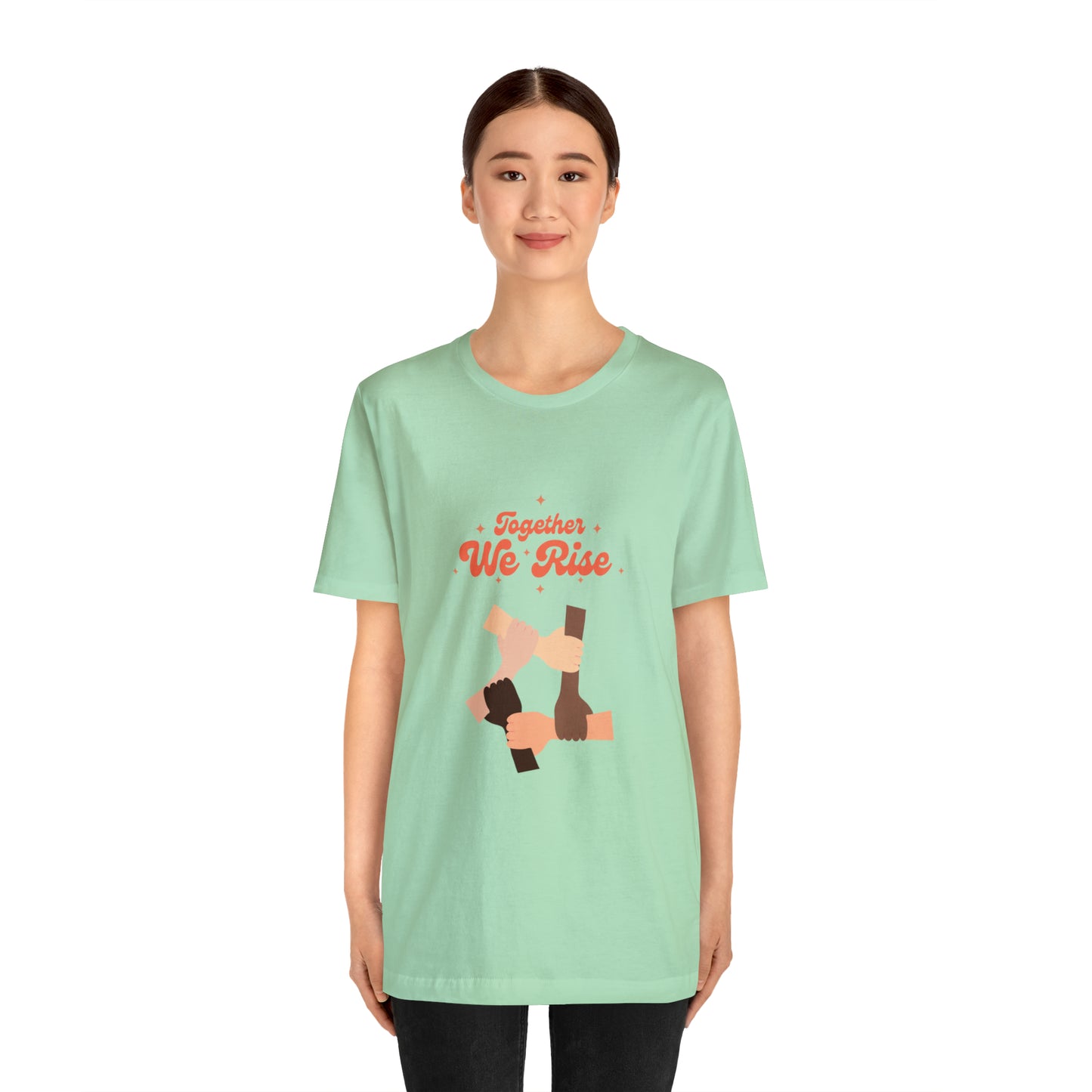 Unity Tshirt Equality shirt Together we rise shirt Focus on the good things shirt positive vibes shirt good vibes zen clothes Christmas