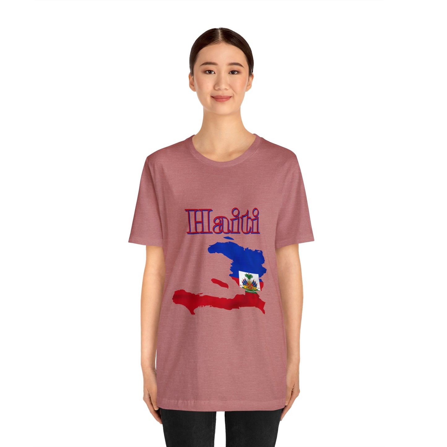 Haiti map shirt Haiti pride T-shirt independence festival shirt island travel shirt girls trip shirt good vibes tee unisex Christmas