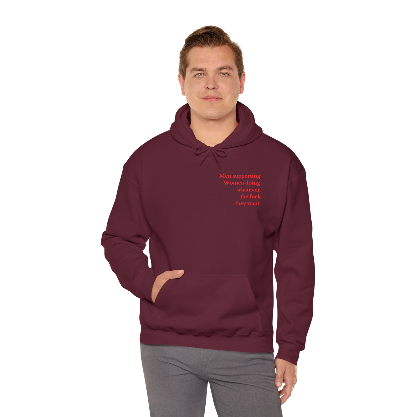 Men supporting women sweater birthday sweater Christmas gifts Sweatshirt Gift for him  Gift