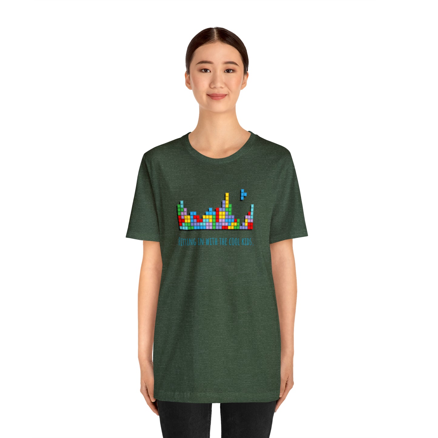 Fitting in with the cool kids shirt funny Dad tshirts Dad and me shirt dad jokes Fathers day gift gift for Dad vacation shirt Christmas gift