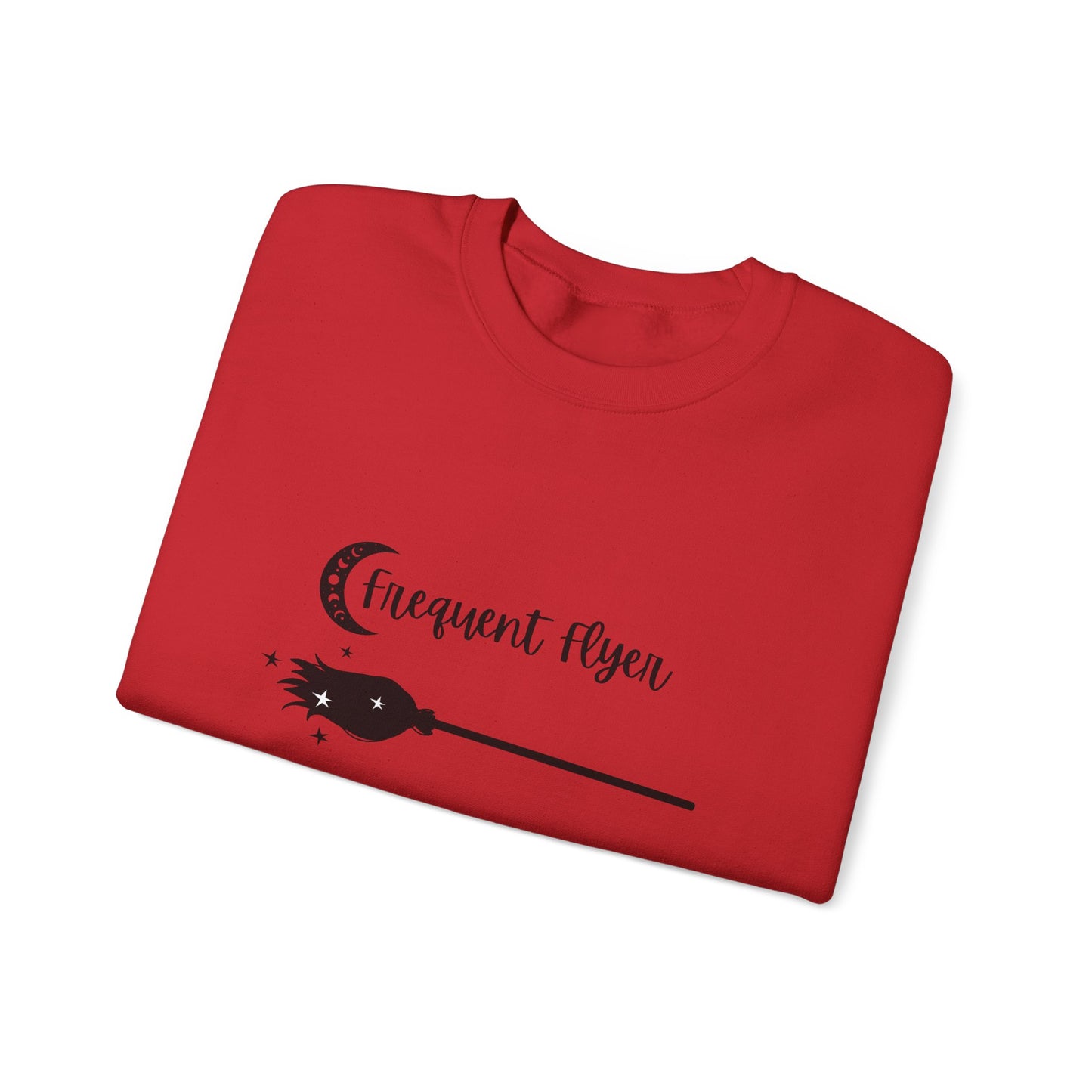 Frequent Flyer sweater Witchy sweatshirt Wicked Halloween sweater Witches broom shirt wizard HalloweenSweatshirt Halloween Sweater Christmas