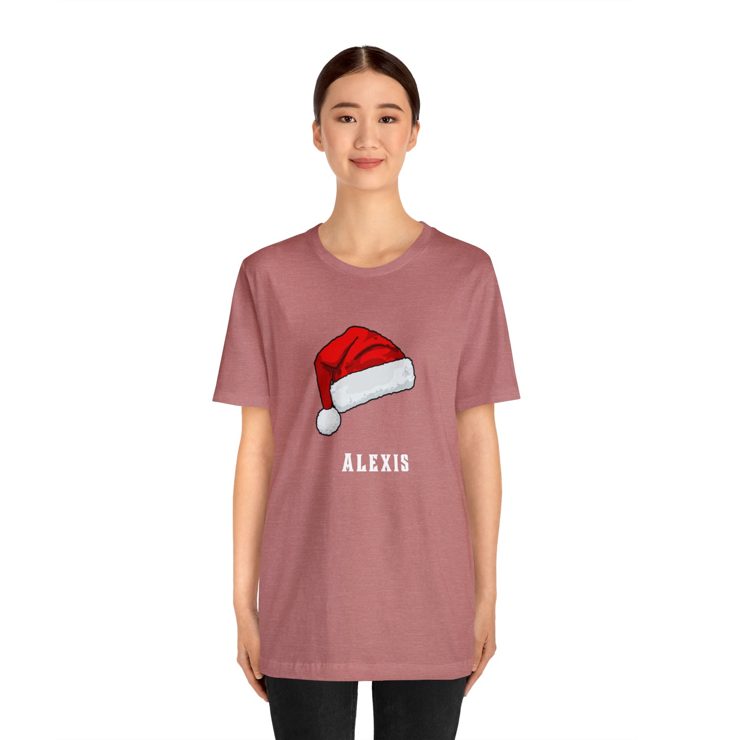 Matching Family Christmas Shirts, Santa claus Hat family tshirts Family Christmas Shirt, Matching Xmas Tees Custom Christmas T shirt photos